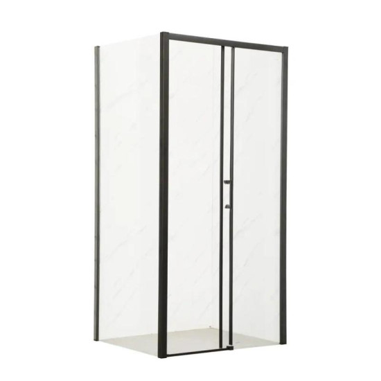 Душевая кабина Mixxus Premium DIVERSE SC03-100x80x195-TR Black прозрачная 6мм (MI6866)