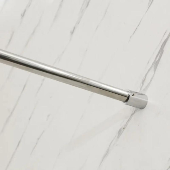 Душевая перегородка Mixxus Premium FLAT SP01-80x200-TR Chrome Walk-In прозрачная 8мм (MI6849)