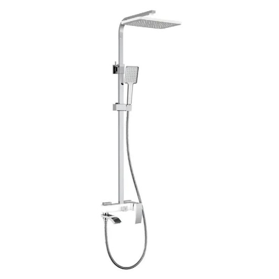 Душевая система KOER KB-56007-04 (хром+белый) (KR5159)