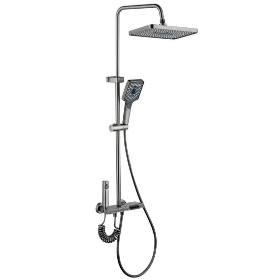 Душевая система Mixxus Premium RIVIERA 009-J GRAPHITE (MI6835)