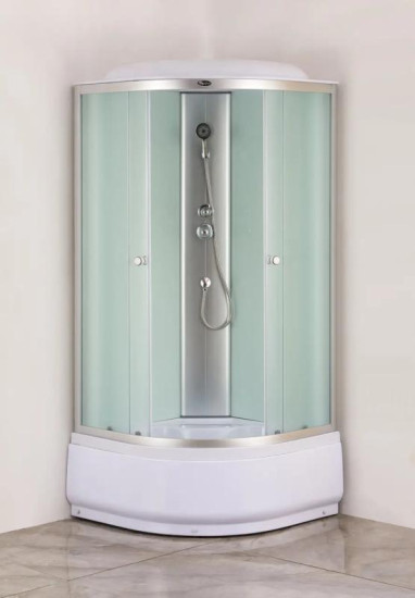 Душовий бокс Mixxus STRONG SB01-90x90x215-FB SATIN (MI6884)