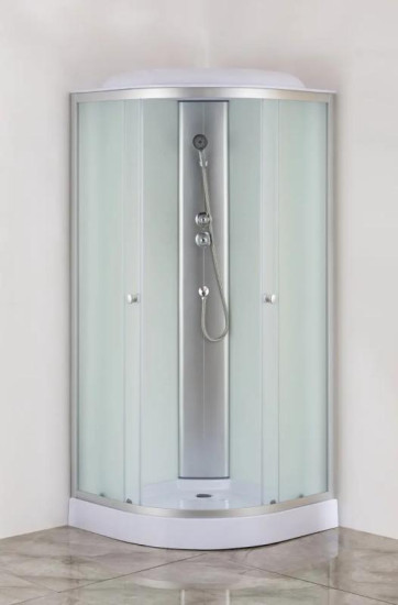 Душевой бокс Mixxus STRONG SB02-90x90x215-FB SATIN (MI6886)