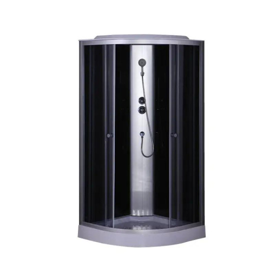 Душевой бокс Mixxus STRONG SB02-90x90x215-GR SATIN (MI6887)