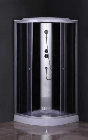 Душевой бокс Mixxus STRONG SB02-90x90x215-GR SATIN (MI6887)