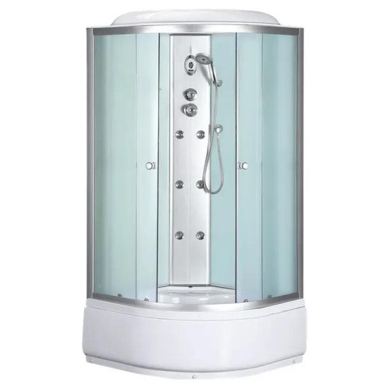 Душовий бокс Mixxus STRONG SBH01-90x90x215-FB SATIN (MI6888)