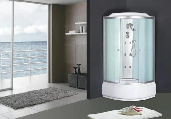 Душовий бокс Mixxus STRONG SBH01-90x90x215-FB SATIN (MI6888)