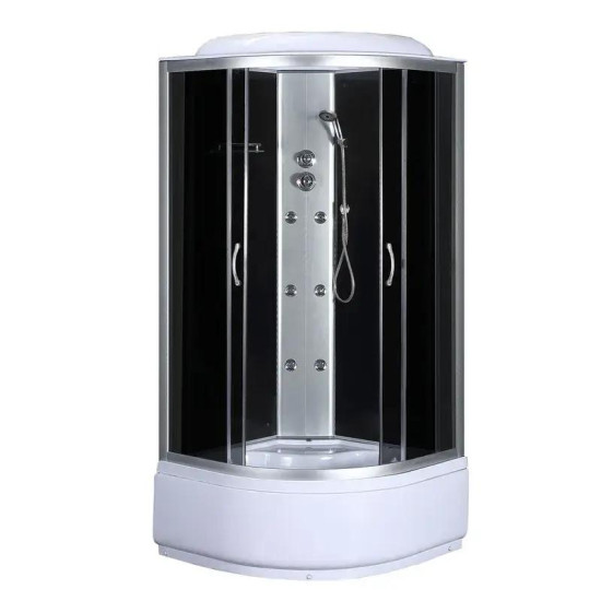 Душовий бокс Mixxus STRONG SBH01-90x90x215-GR SATIN (MI6889)