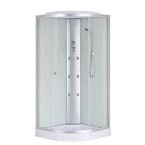 Душевой бокс Mixxus STRONG SBH02-90x90x215-FB SATIN (MI6890)