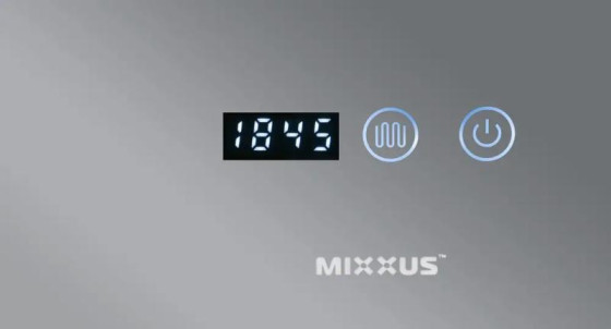 Зеркало Mixxus HARD MR06-60x80 с LED Touch, Anti-fog, димером, регулировкой яркости, часами (MI6929)