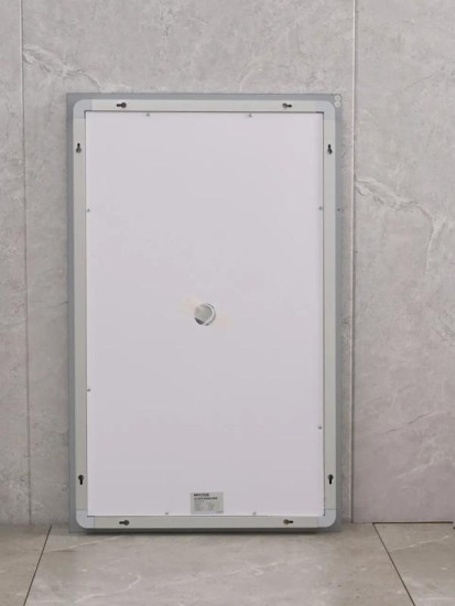 Зеркало Mixxus HARD MR06-60x80 с LED Touch, Anti-fog, димером, регулировкой яркости, часами (MI6929)