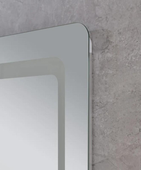 Дзеркало Mixxus TWEE MR09-50x80-REVERSE с LED Touch, Anti-fog, димером, регулюванням яскравості (MI6930)