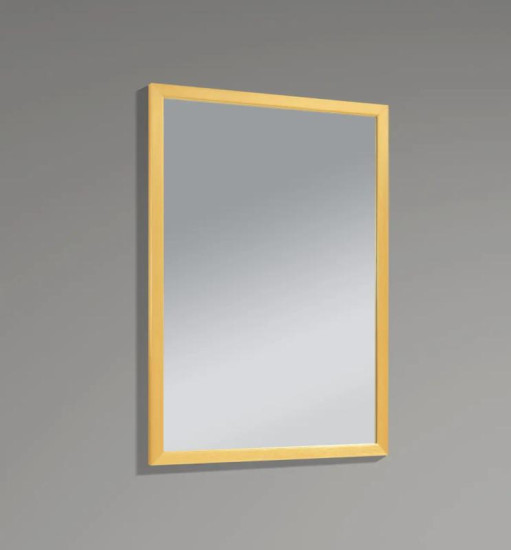 Дзеркало Zerix FONTE MRZ09-700x850-REVERSE GOLD прямокутне у золотій рамі (ZX5639)
