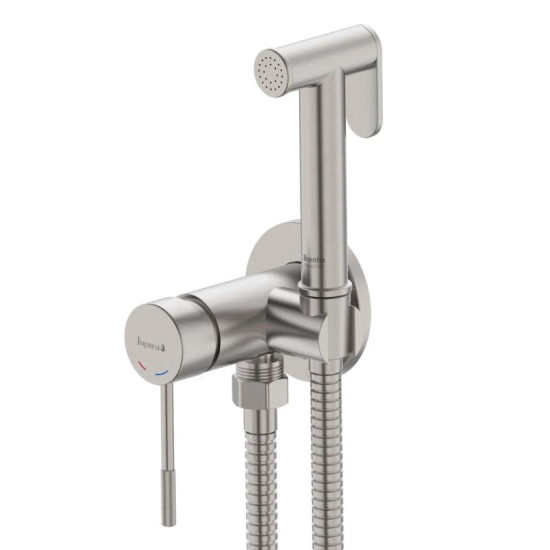 Гигиенический душ со смесителем Imprese Brenta ZMK082306039 брашированный никель