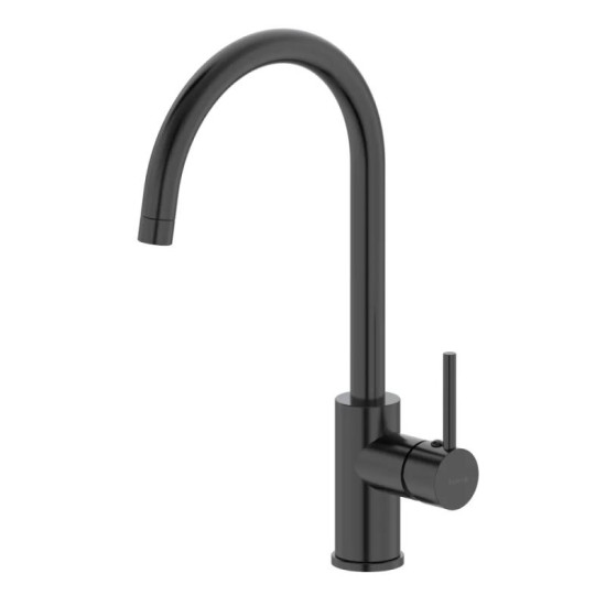 Кухонный смеситель Imprese ARGO-S f03409010CB черный матовый