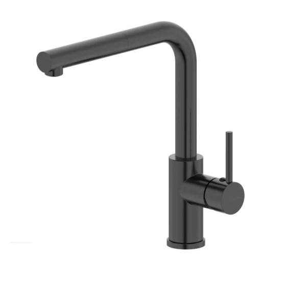 Кухонный смеситель Imprese ARGO-S f03409010DB черный матовый