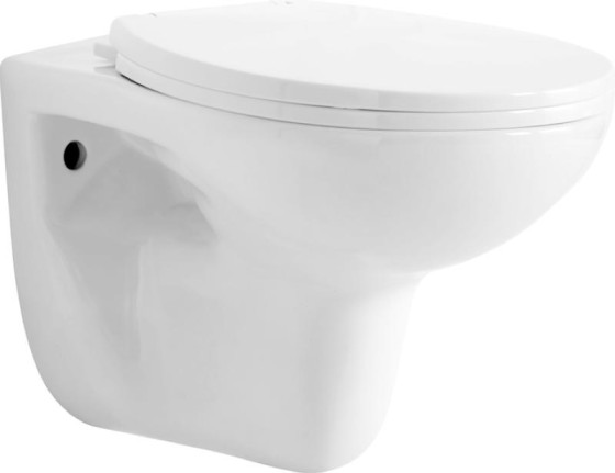Унітаз підвісний RJ FLIP Rimless RJCEJ0005 поліпропілен slow-closing