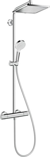 Душова система Hansgrohe Crometta E 240 1jet Showerpipe EcoSmart 27281000