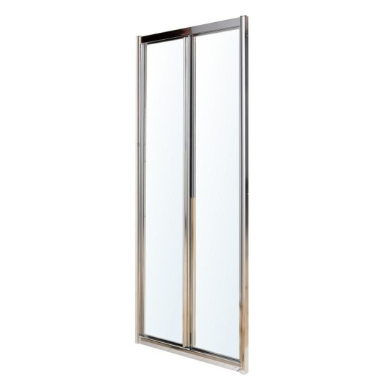 Душові двері Eger bifold 599-029-80 профіль хром, скло прозоре