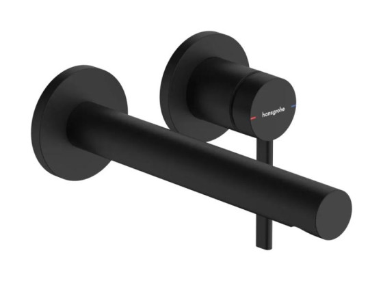 Смеситель для раковины скрытого монтажа Hansgrohe ZESIS S 74750670 черный матовый