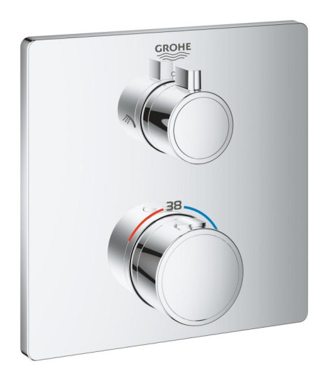 Душевая система скрытого монтажа Grohe Grohtherm с Tempesta 250 Cube (1039950000)