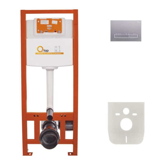 Інсталяція для унітазу Qtap Nest STQT0133M425 + M08382SAT