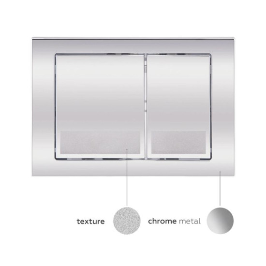Панель смыва Qtap Nest QT0111M06028CRM