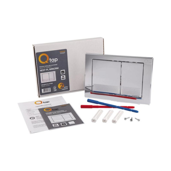 Панель смыва Qtap Nest QT0111M06028CRM