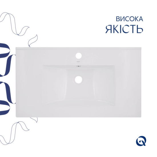 Раковина Qtap Albatross 800х460х180 White QT01113080CW1