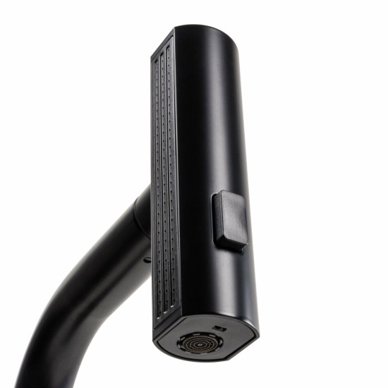 Кухонный смеситель Valeso XK09B PVD черный
