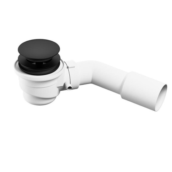 Слив-перелив для ванны Cersanit click-clack S904-008 черный