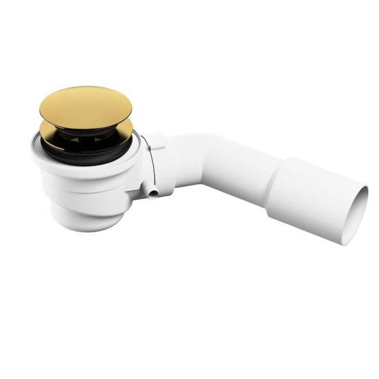 Злив-перелив для ванни Cersanit click-clack S904-009 золото