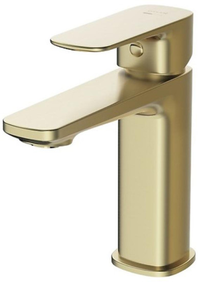 Смеситель для раковины Cersanit Larga S951-389 золото матовое