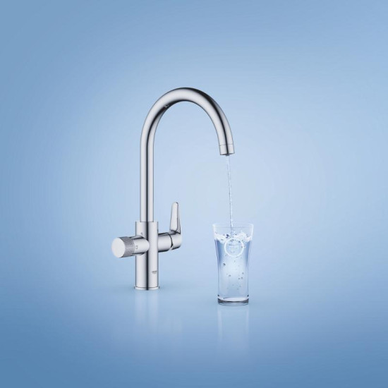 Кухонний змішувач із підключенням до фільтра Grohe Blue Pure BauCurve (30555000)