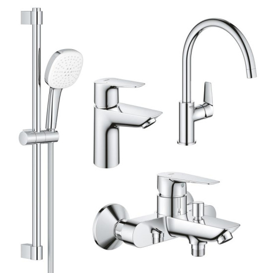 Набір змішувачів Grohe Bau Edge UA123218K1