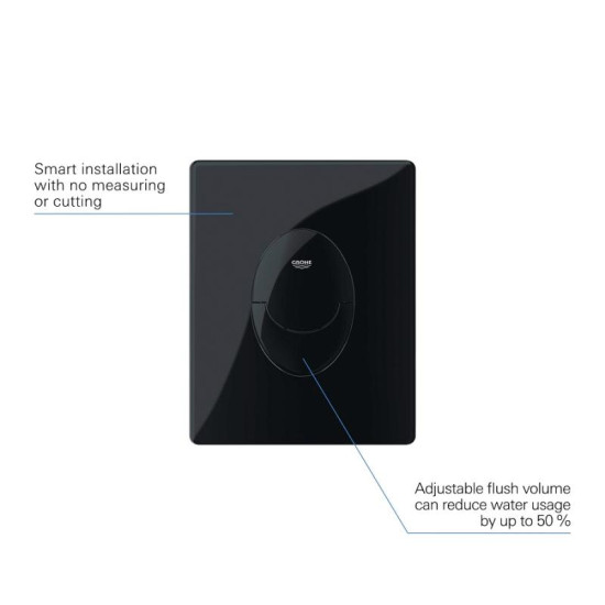 Панель змиву Grohe Skate Air чорний глянець (38505KV0)
