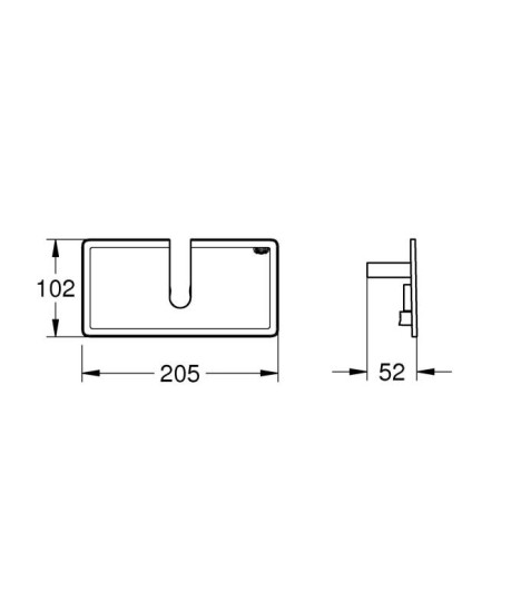 Полиця Grohe EasyReach 26362LN1