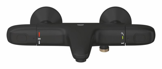 Смеситель термостатический для ванны Grohe Grohtherm 1000 (348162433) черный