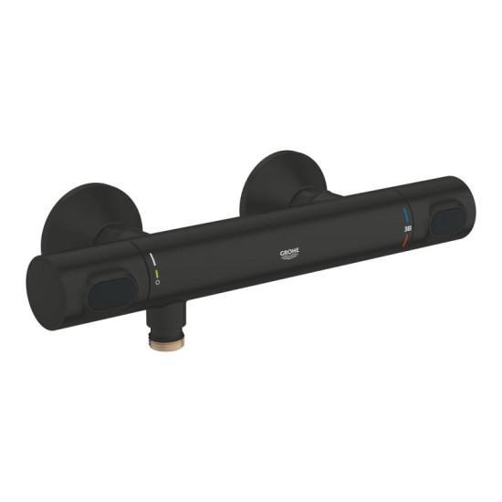 Змішувач термостатичний для душу Grohe Grohtherm 500 (347932430) чорний