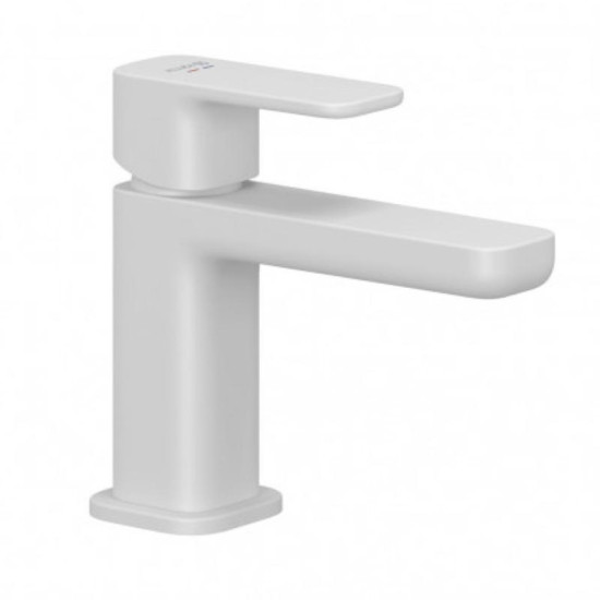 Смеситель для раковины Kludi RENON 85 (422905375) белый матовый