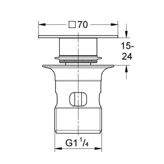 Донный клапан Grohe (40565000)