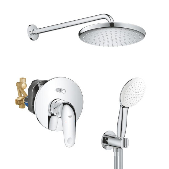 Душевая система скрытого монтажа Grohe Euroeco (UA2939200L)