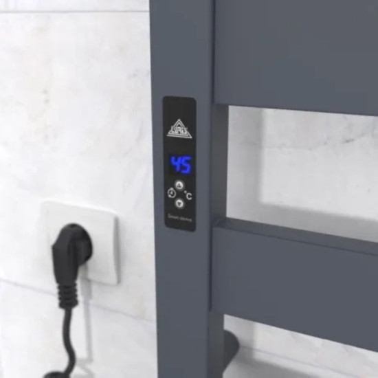 Полотенцесушитель Laris Бонд ЧФ(ГМ) 8 500х1000 Левый (73207848)