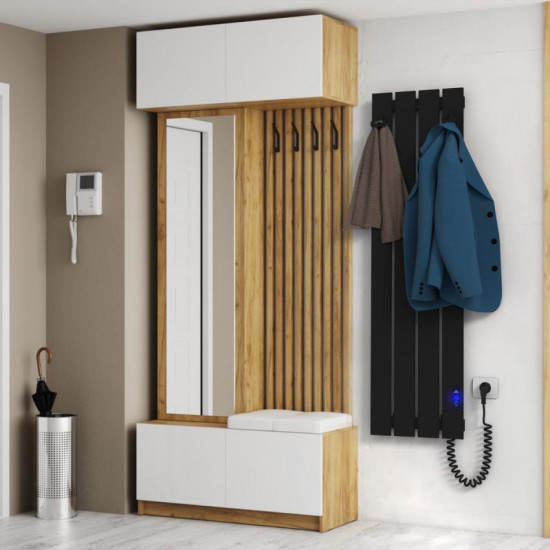 Полотенцесушитель Laris Бостон ЧФ(Ч) 4 1500 Правый (73207962)