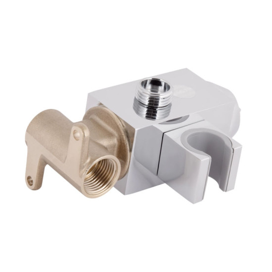 Гигиенический душ со смесителем Qtap Swan Cascada QTSWA262CRM45567 Chrome