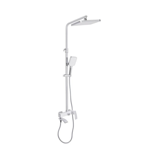 Душова система Qtap Swan Cascada QTSWA111CRW45570 Chrome/White