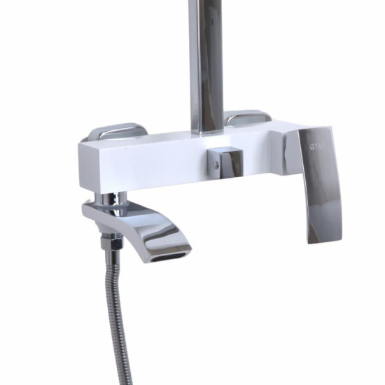 Душова система Qtap Swan Cascada QTSWA111CRW45570 Chrome/White