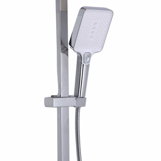Душова система Qtap Swan Cascada QTSWA111CRW45570 Chrome/White