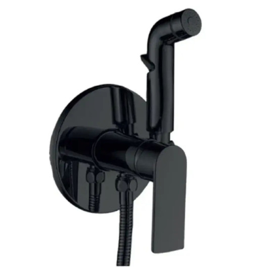 Гігієнічний душ із змішувачем Haiba ALEX 002 (INNER) Black (HB9618)