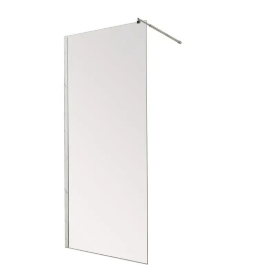Душевая перегородка Mixxus Premium FLAT SP01-120x200-TR Chrome Walk-In (MI6852)