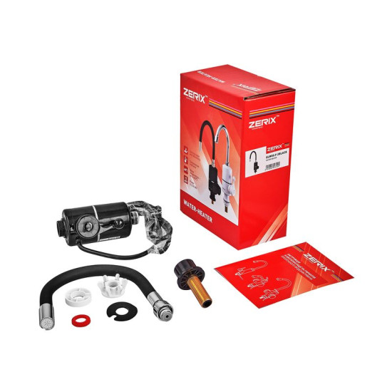 Проточный водонагреватель Zerix ELW06-EF Black (ZX5033)